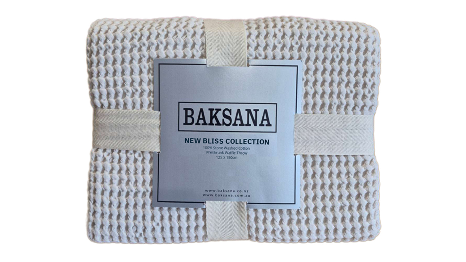 New Bliss Throw in a stylish stone colour